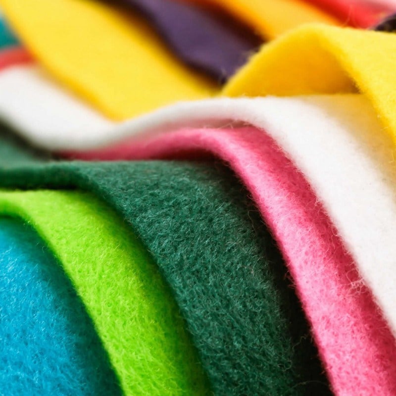 Keçe Karışık Renk 2 mm 20x30 cm