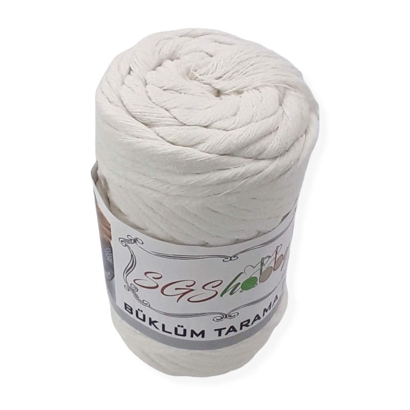Makrome Büklüm Tarama İp 4 mm 250 gr