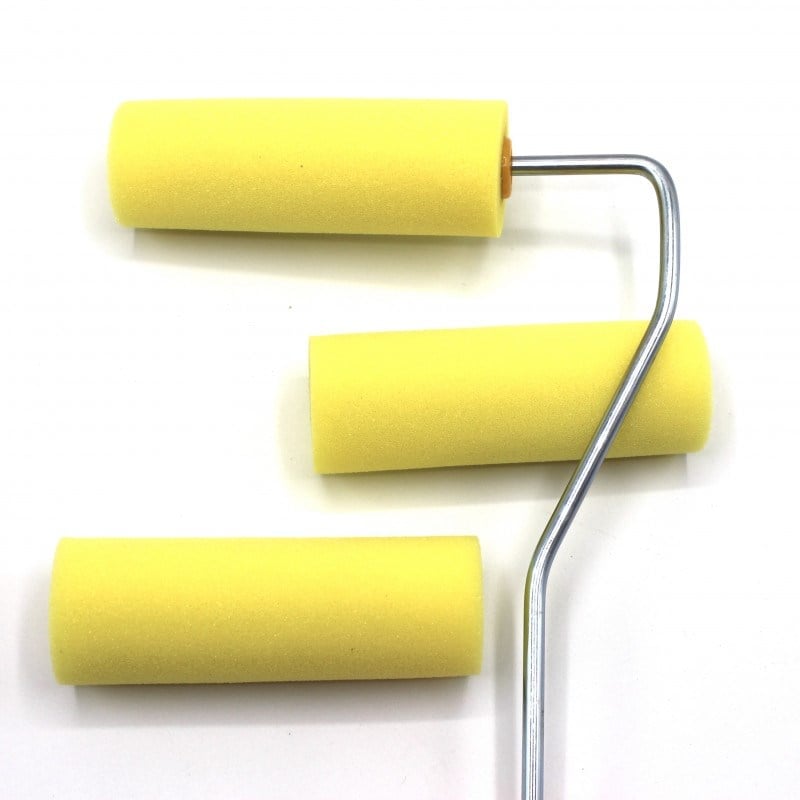Rulo Fırça Sünger Metal Saplı 10 cm