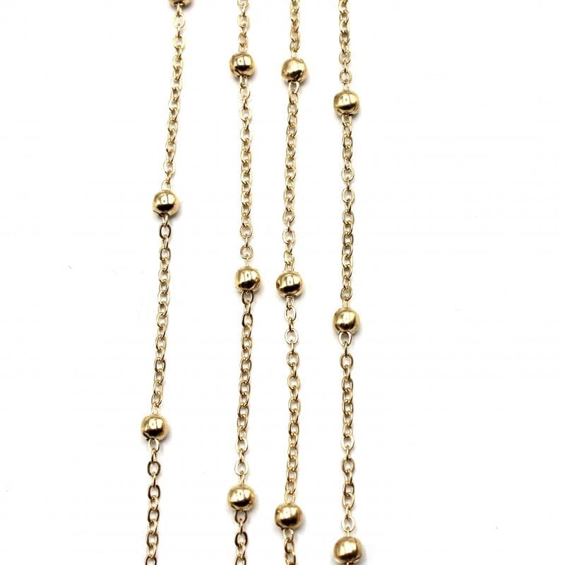 Top Kolye Zinciri 1 mm