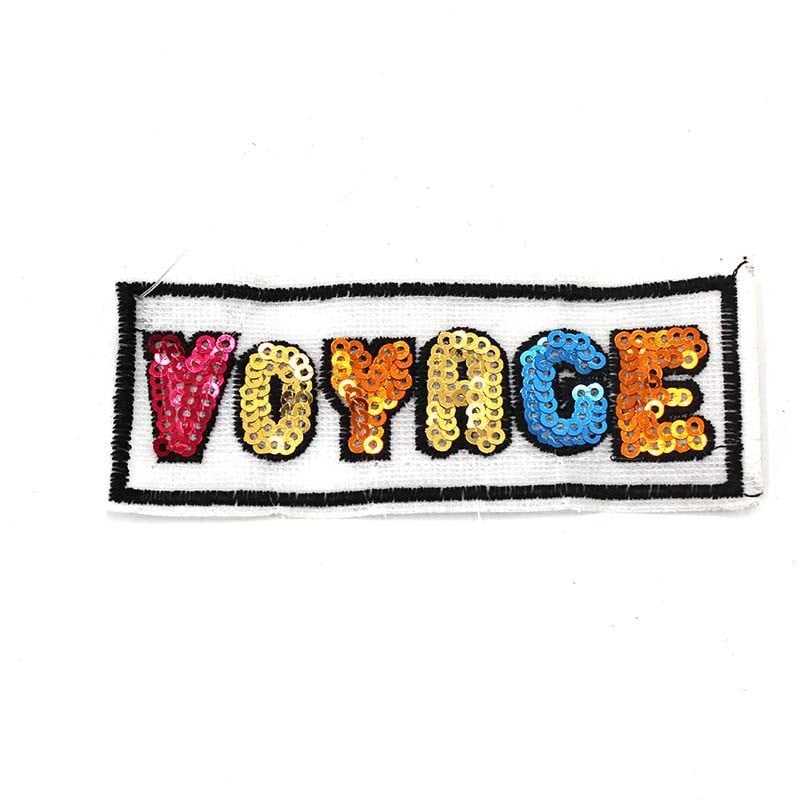 Yapıştırma Voyage Yazılı Patch