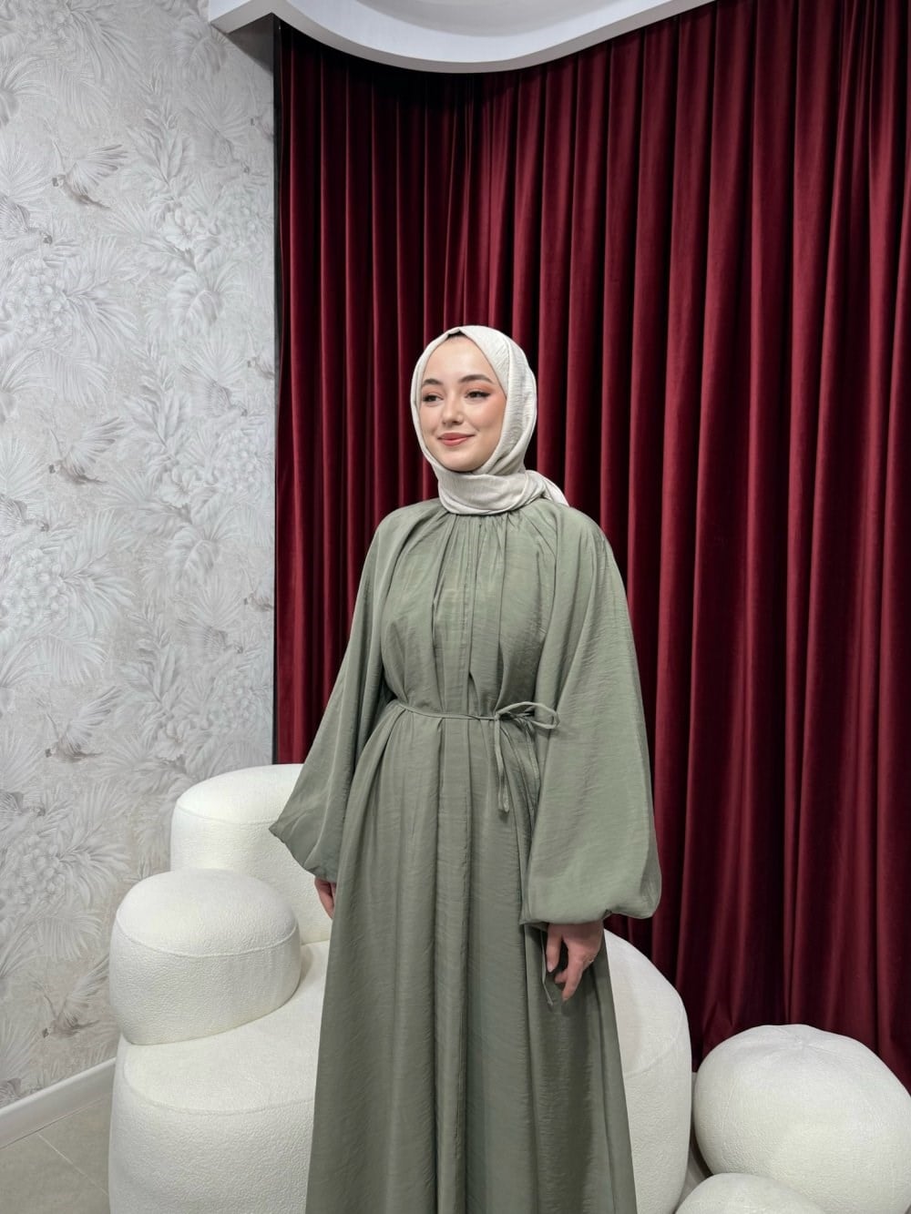 BBC BLANCA ELBİSE - YEŞİL