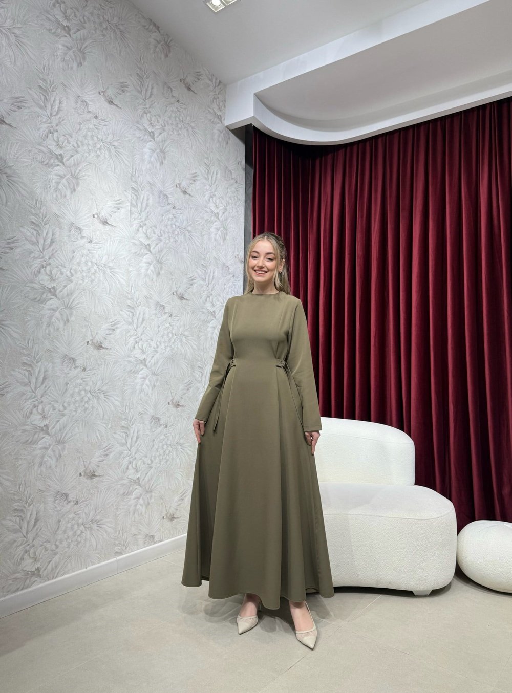 BBC CLEO ELBİSE - HAKİ