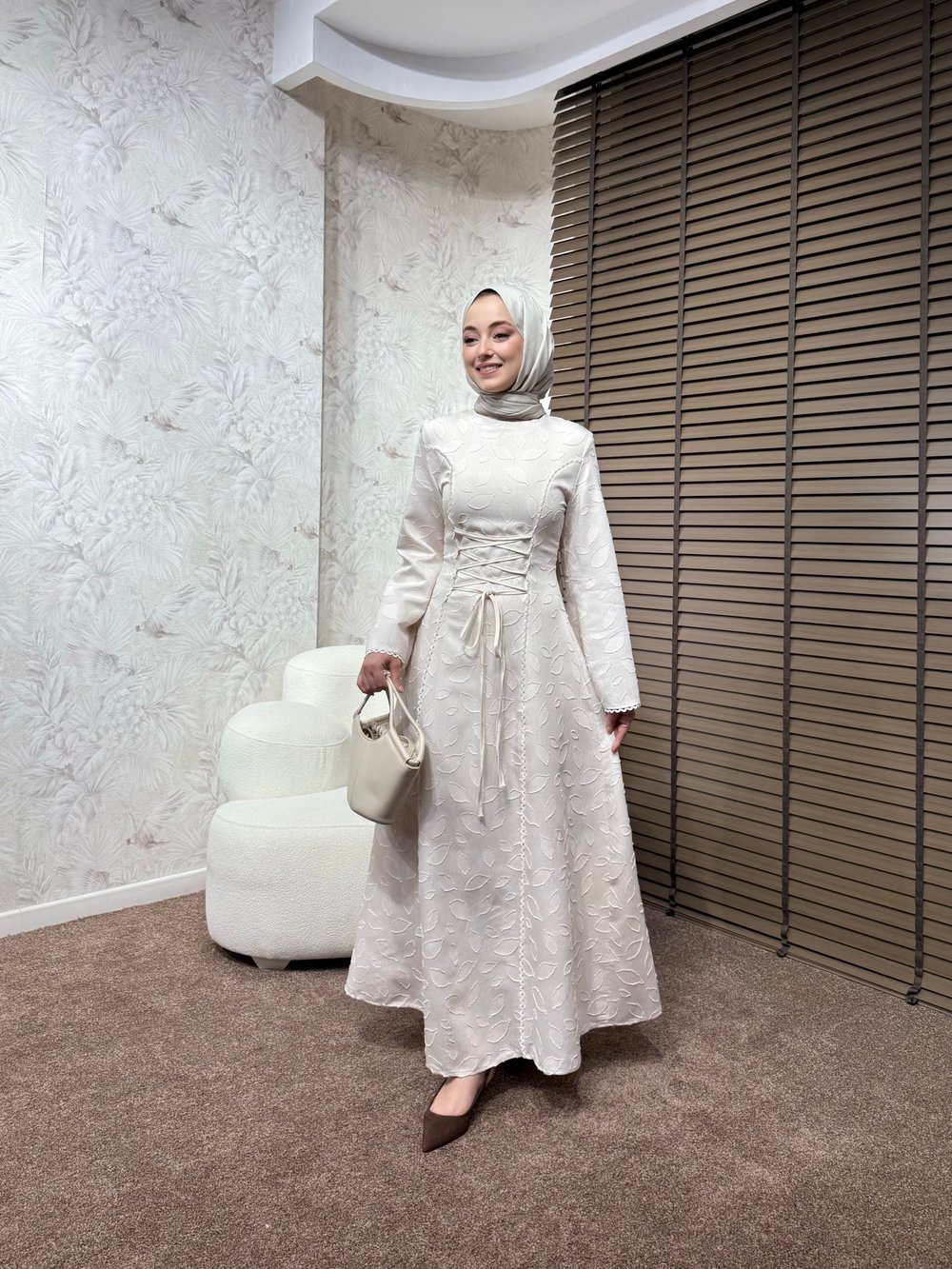 BBC LİLYA ELBİSE - TAŞ
