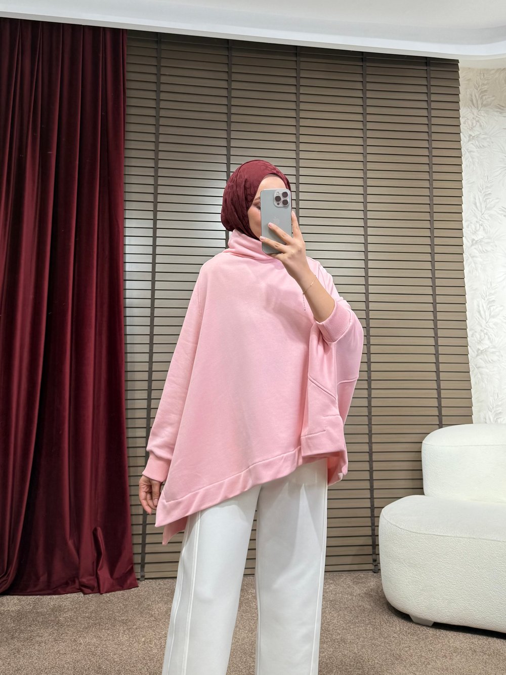 BBC MİLA SWEATSHİRT-PEMBE