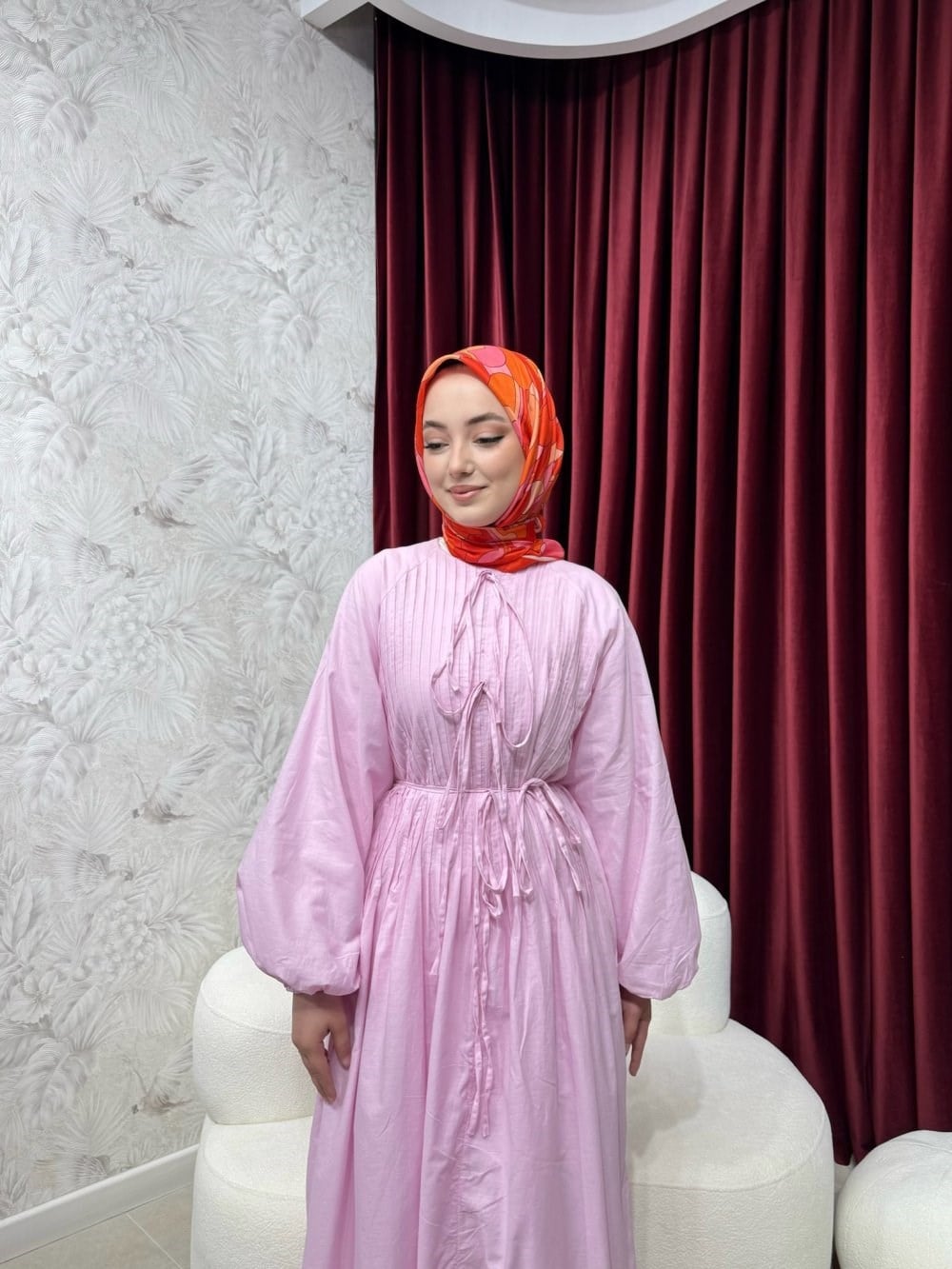 BBC SOFT ELBİSE - PEMBE