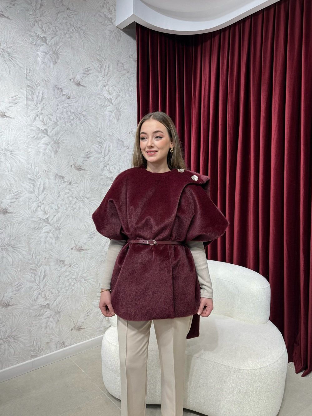 BBC WİLLOW YELEK - BORDO