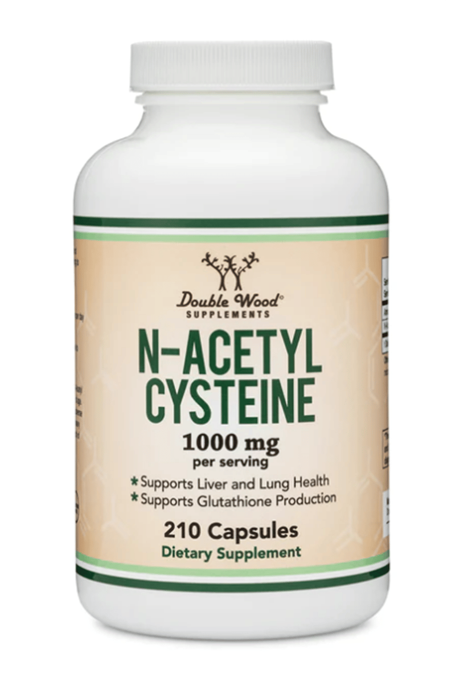 Double Wood  N.A.C N-Acetyl Cysteine 1000mg  210 Capsul.Abd Menşei.42.