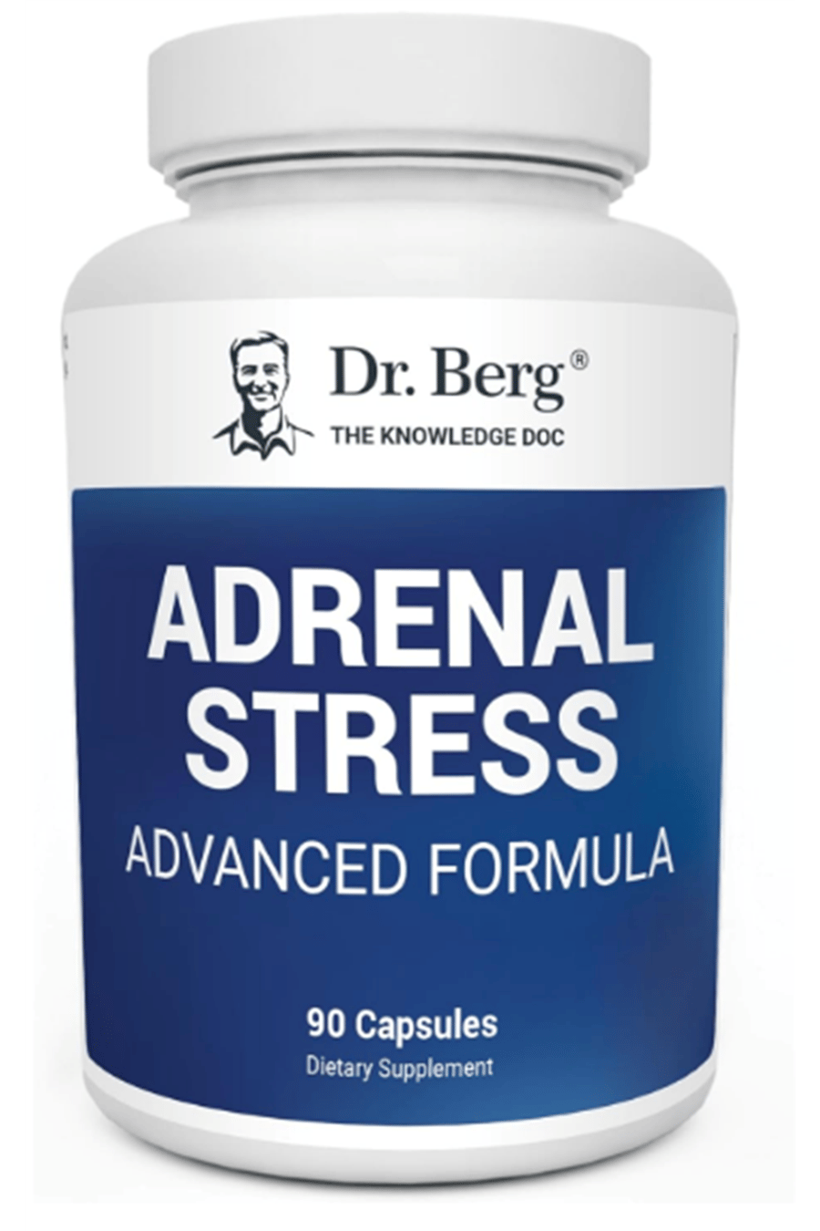 Dr. Berg’s Adrenal Stress Advanced Formula -  Mood and Energy Support  - Cortisol Manager with - 90 Capsul.ABD MENŞEİ.