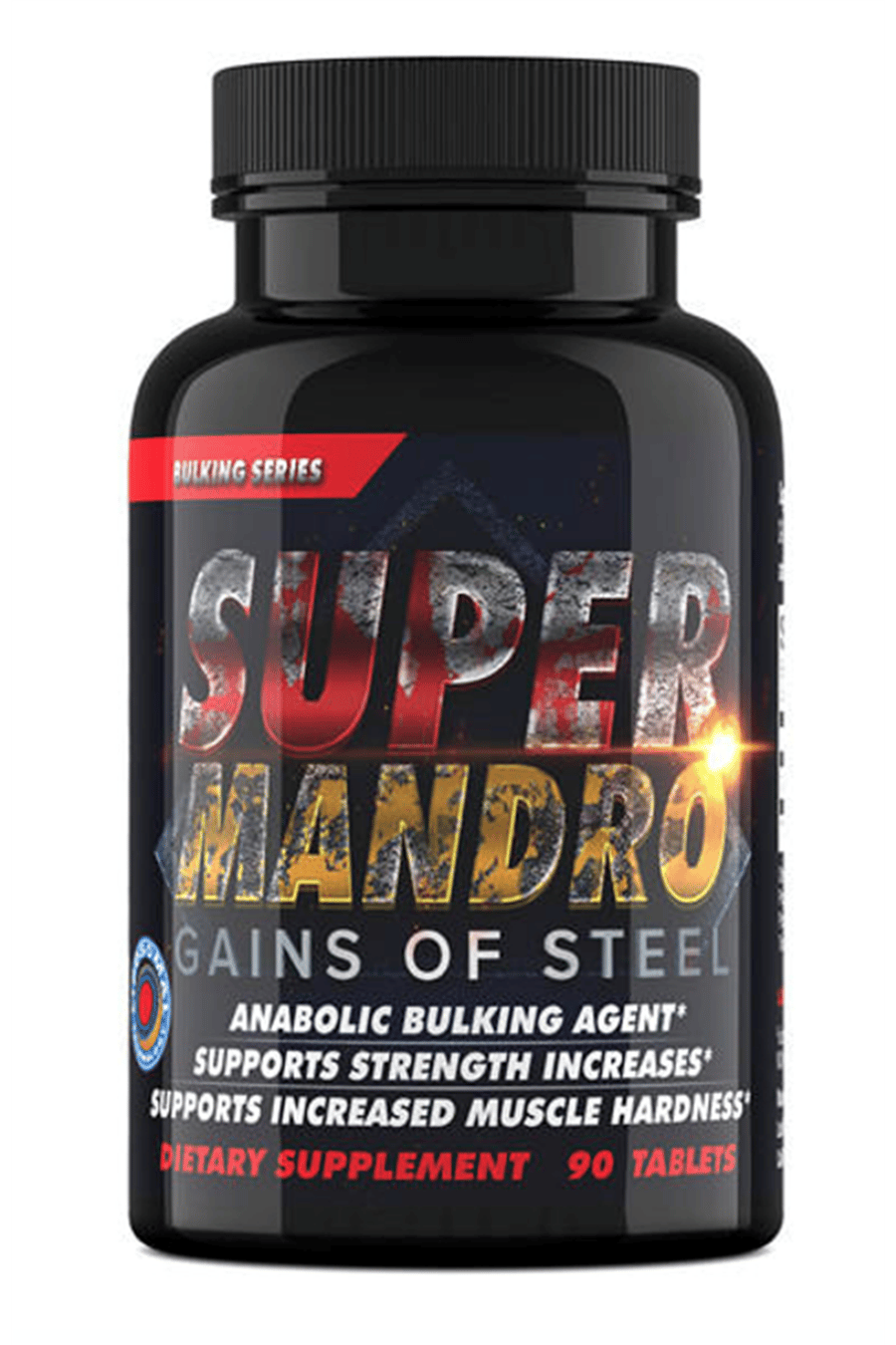 Hard Rock Supplements SUPER MANDRO 90 KAPSÜL GAINS OF STEEL .Made ın Usa.113.