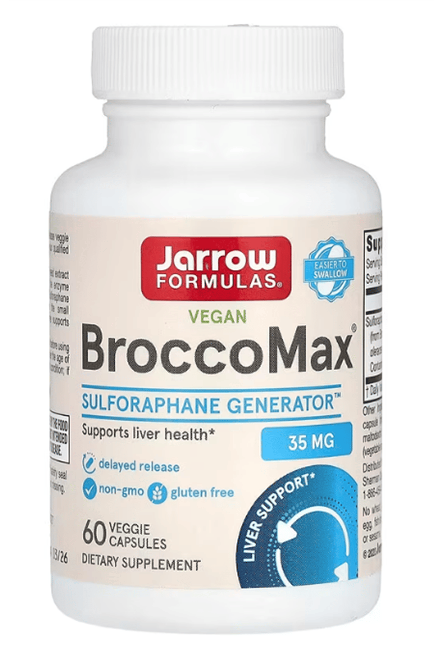 Jarrow Formulas  BroccoMax (35mg  60 Veggie Capsules).Made ın Usa.51.