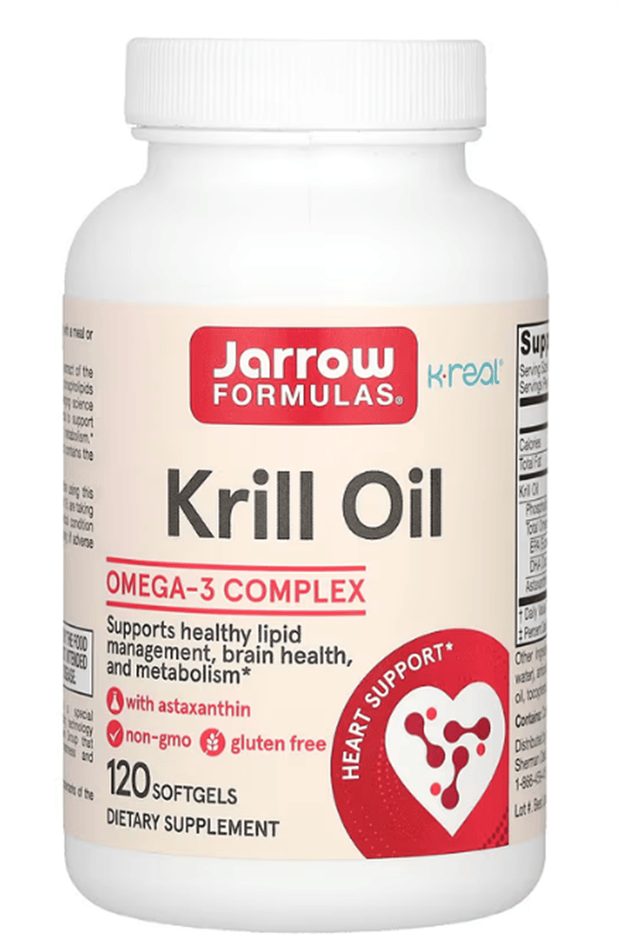 Jarrow Formulas, Krill Oil, 120 Softgels.Made ın Usa.84.