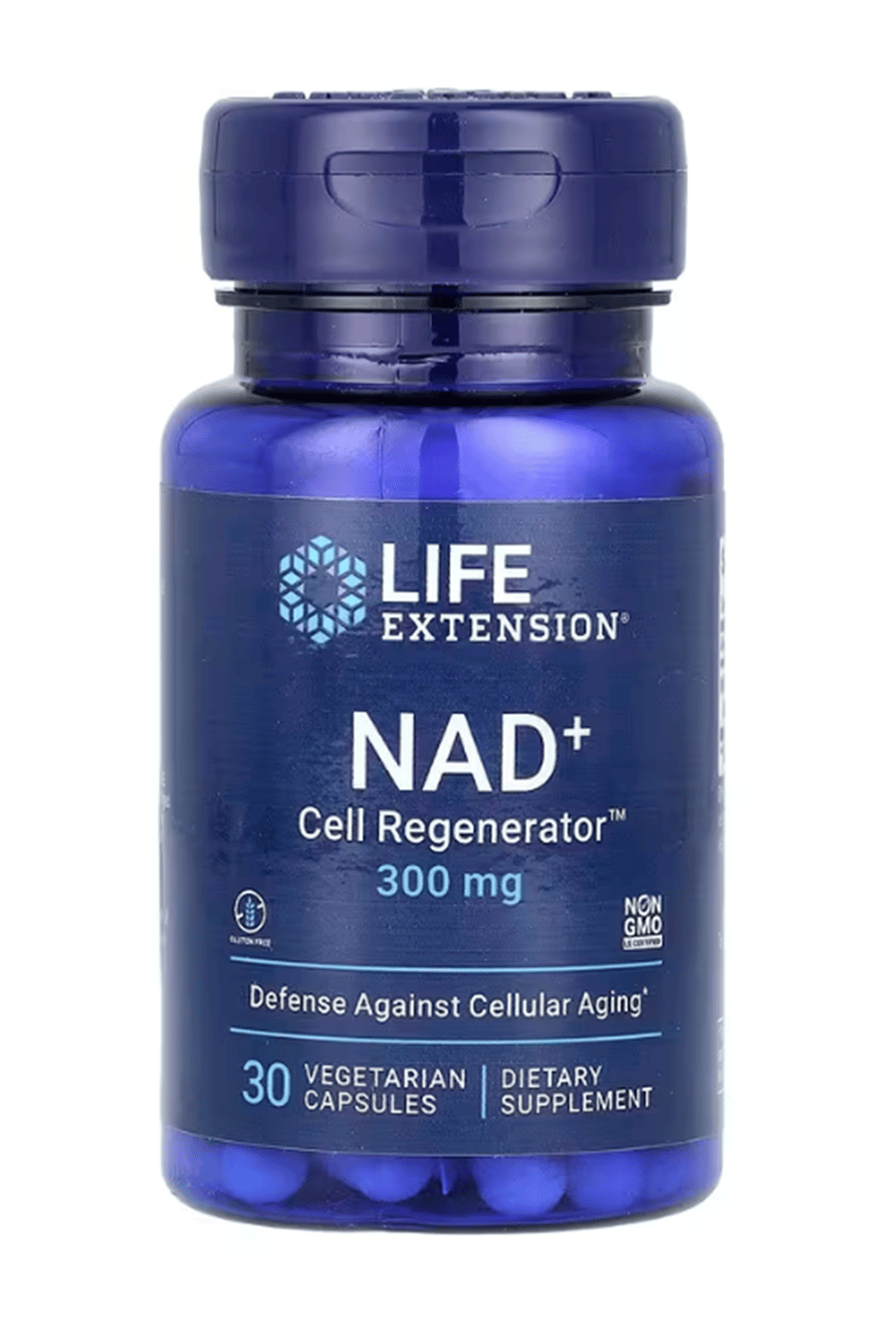 LIFE Nutrıtion NAD+ Cell Regenerator 300mg 30 Veg Capsul.ABD Menşei.67.
