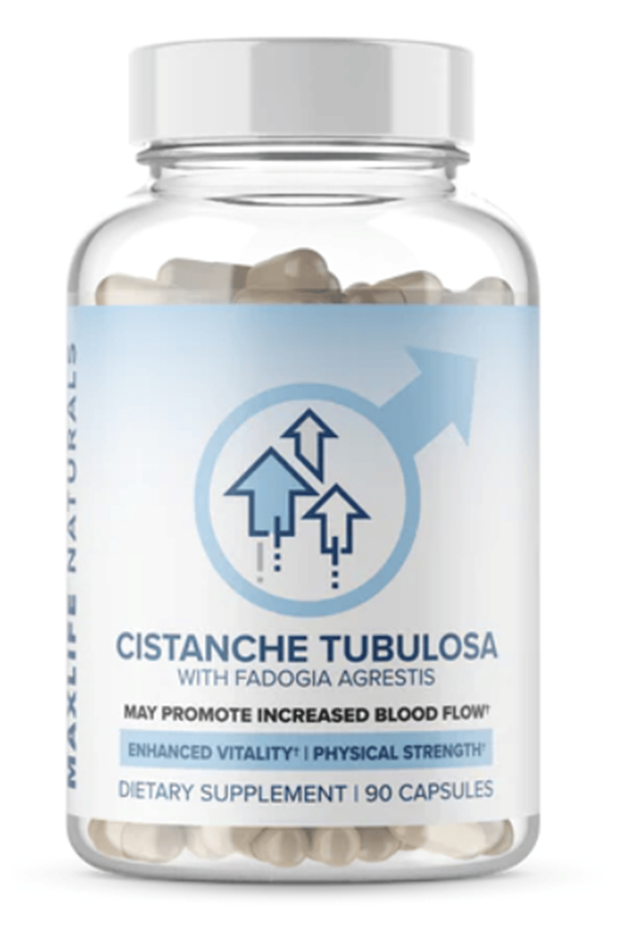 Maxlife Naturals Cistanche Tubulosa with Fadogia Agrestis 90 Capsul. Usa Menşei.42.
