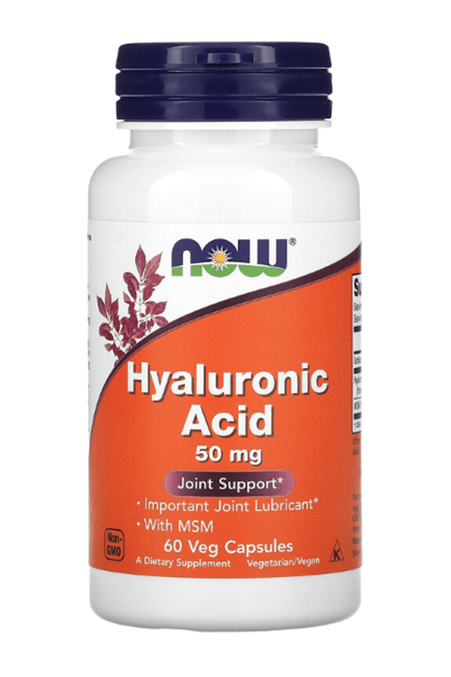 NOW Foods, Hyaluronic Acid, 50 mg, 60 Veg Capsul.Usa.39.
