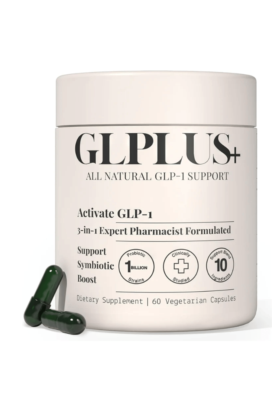 Plus+Ultra GLP-1  Hunger  Metabolism Support  Expert Formulated to Support GLP1  Probiotic and Prebiotic (60 Capsules) Best Seller.57.