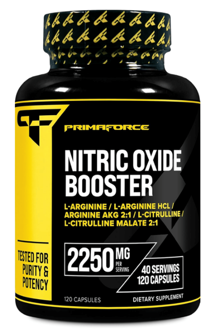 Primaforce Nitric Oxide Booster (2,250mg, 120 Capsules) Abd Menşei.