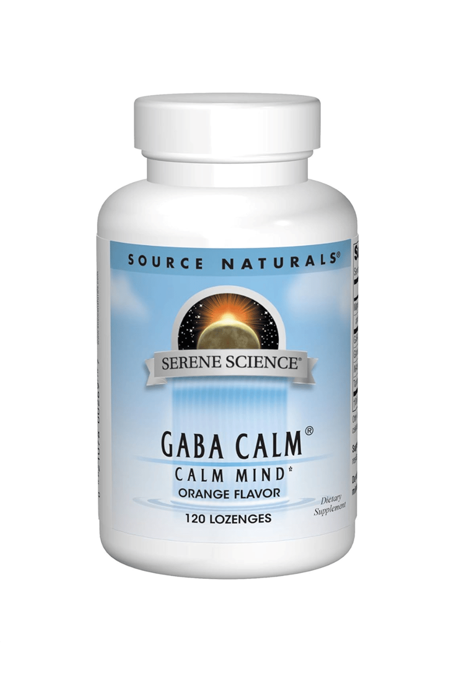 Source Naturals, GABA Calm, Orange, 120 Lozenges. USA Menşei.46.