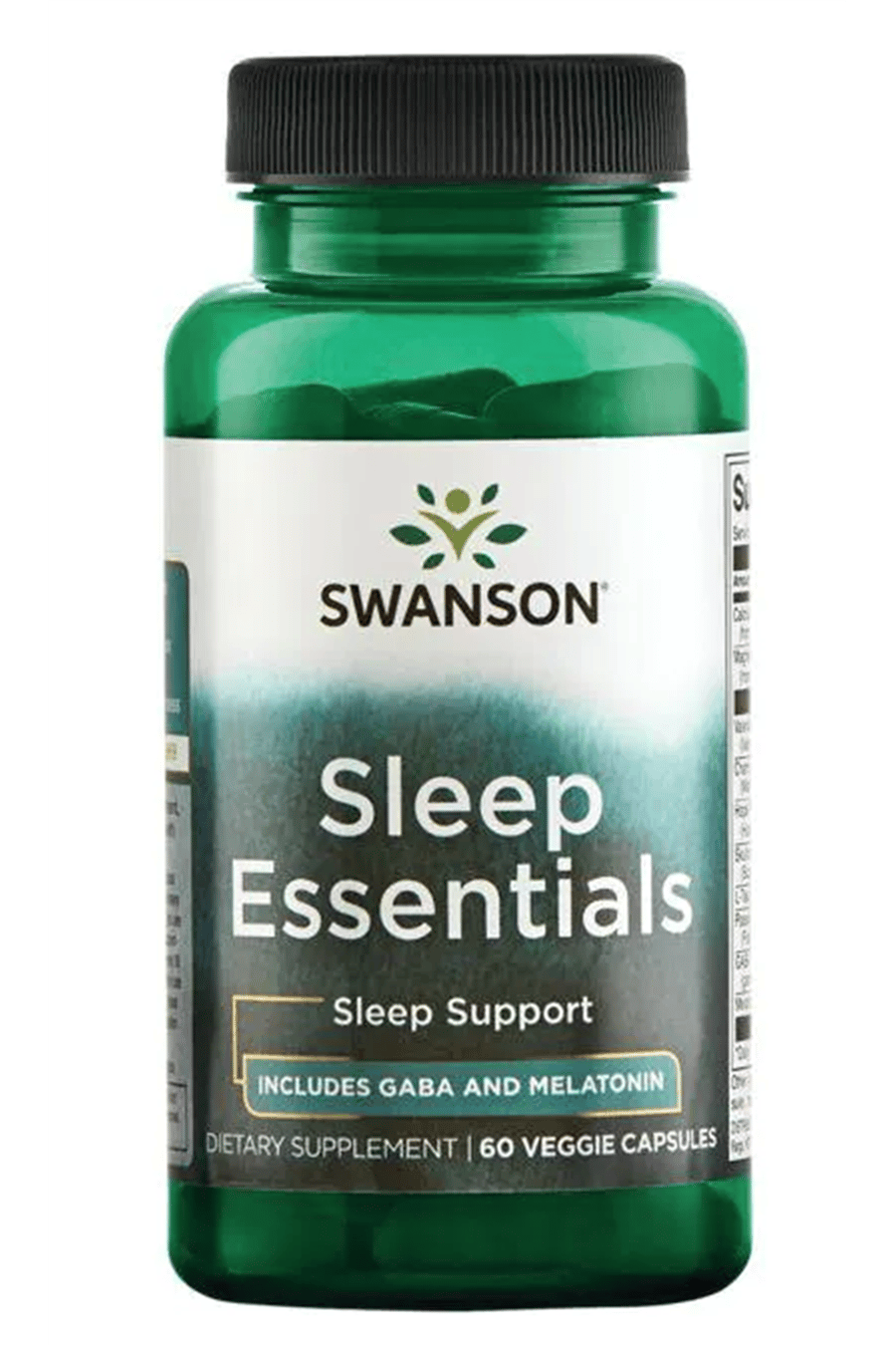 Swanson Slep Essentials (Özelsporcugıdaları) Includes GABA and 60 Capsul. Abd Menşei.32.