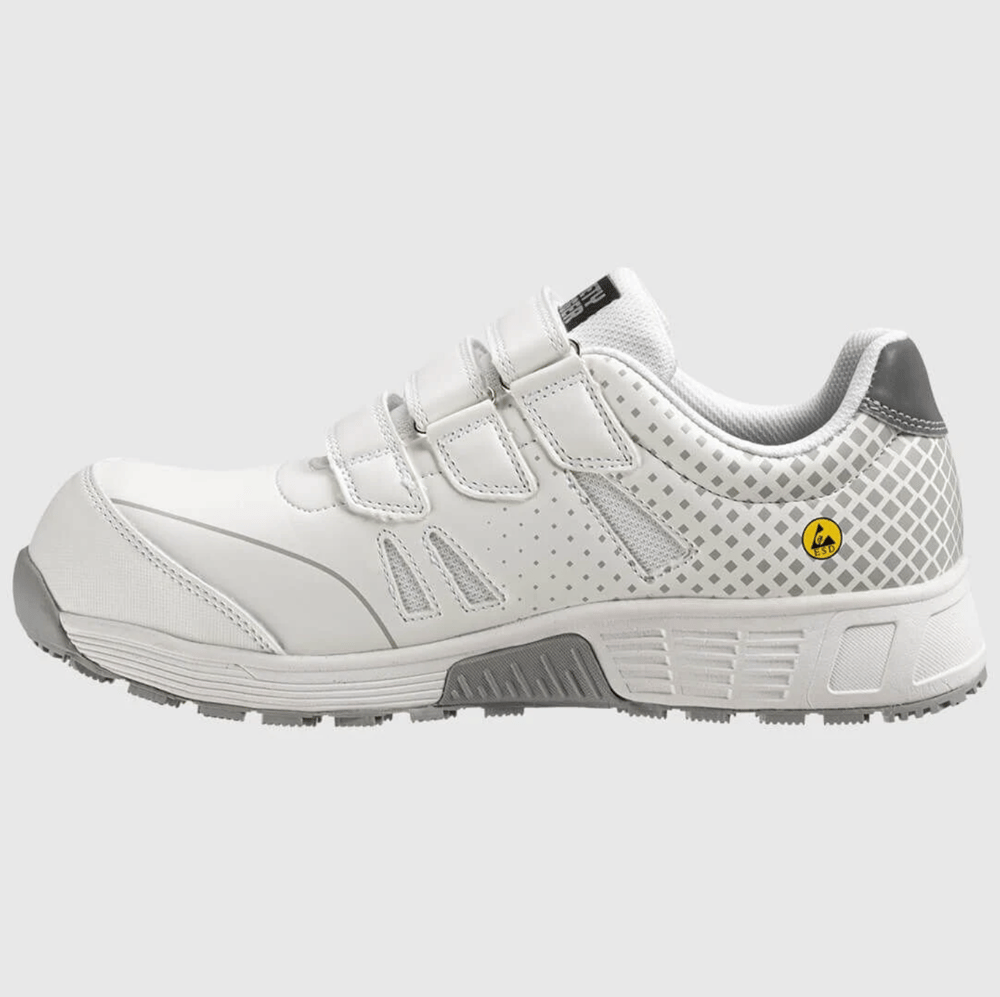 Safety Jogger PACCO S1PS SR SC ESD HI CI FO HRO Beyaz Medikal İş Güvenlik Ayakkabısı
