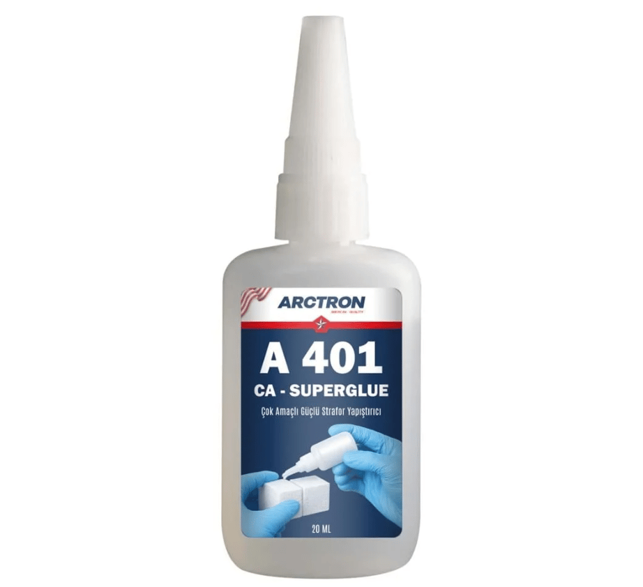 ARCTRON A401 Superglue Genel Amaçlı Hızlı Yapıştırıcı - 500 GR