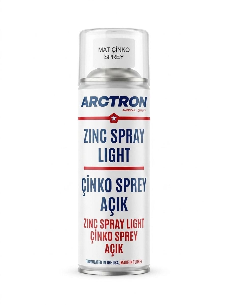 Arctron Çinko - Galvaniz Sprey - Açık 400 ml