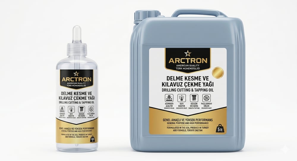ARCTRON Delme, Kesme ve Kılavuz Çekme Yağı