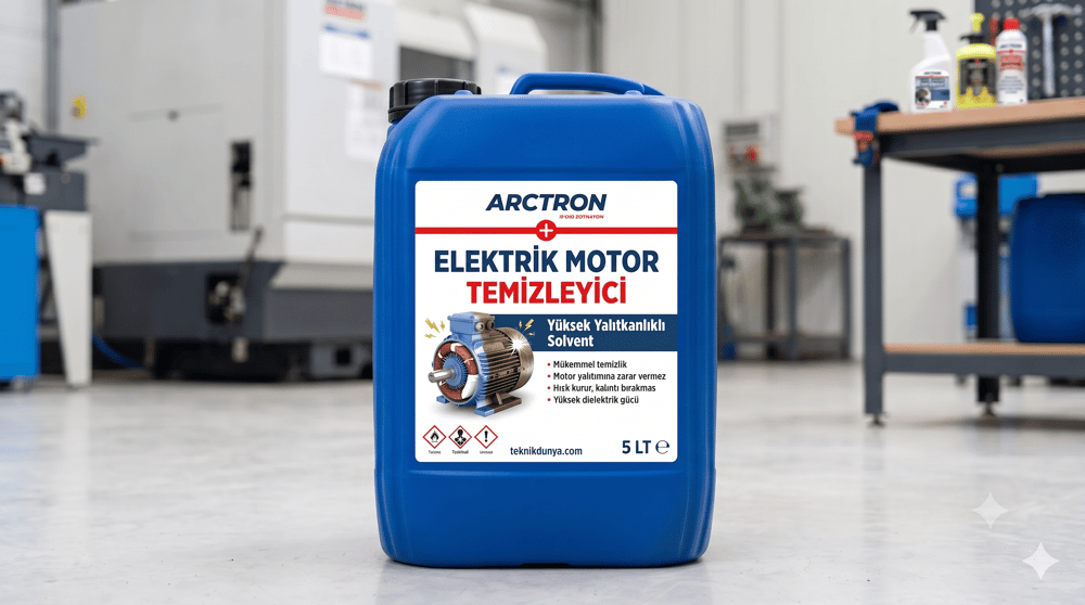 ARCTRON EMC Elektrik Motor Temizleyici - Yüksek Yalıtkanlıklı Solvent - 5 KG