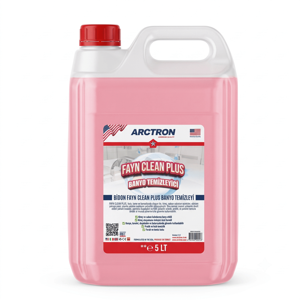 ARCTRON Fayn Clean Plus | Profesyonel Kireç Sökücü ve Banyo Hijyen Ürünü - 20 KG