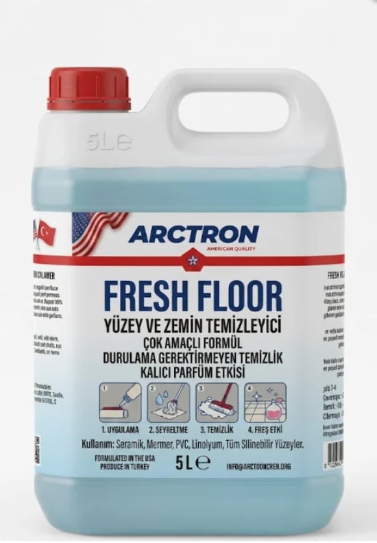 Arctron Fresh Floor Yüzey ve Zemin Temizleyici - beyaz sabun ,Ağırlık