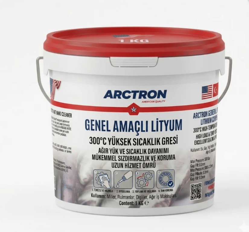 ARCTRON Genel Amaçlı Lityum Kompleks 300°C Gres - 1 KG