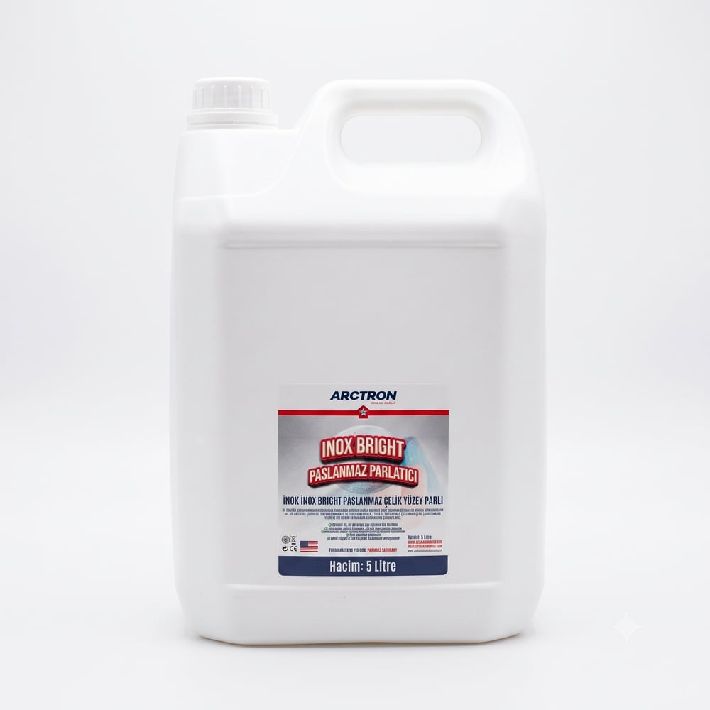 ARCTRON Inox Bright Paslanmaz Çelik Yüzey Parlatıcı 5KG - 5 LT