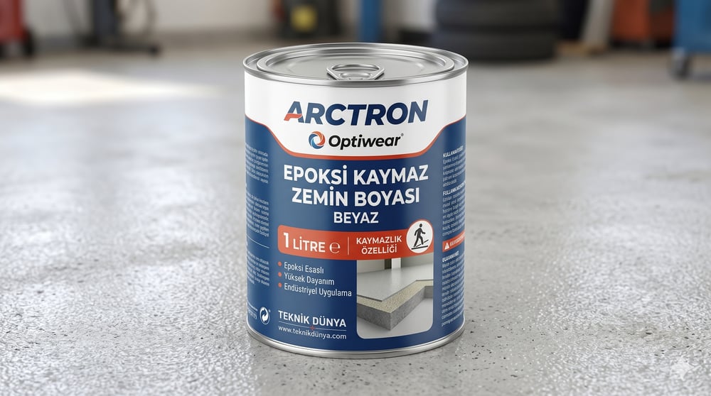 ARCTRON OPTIWEAR Epoksi Kaymaz Zemin Boyası