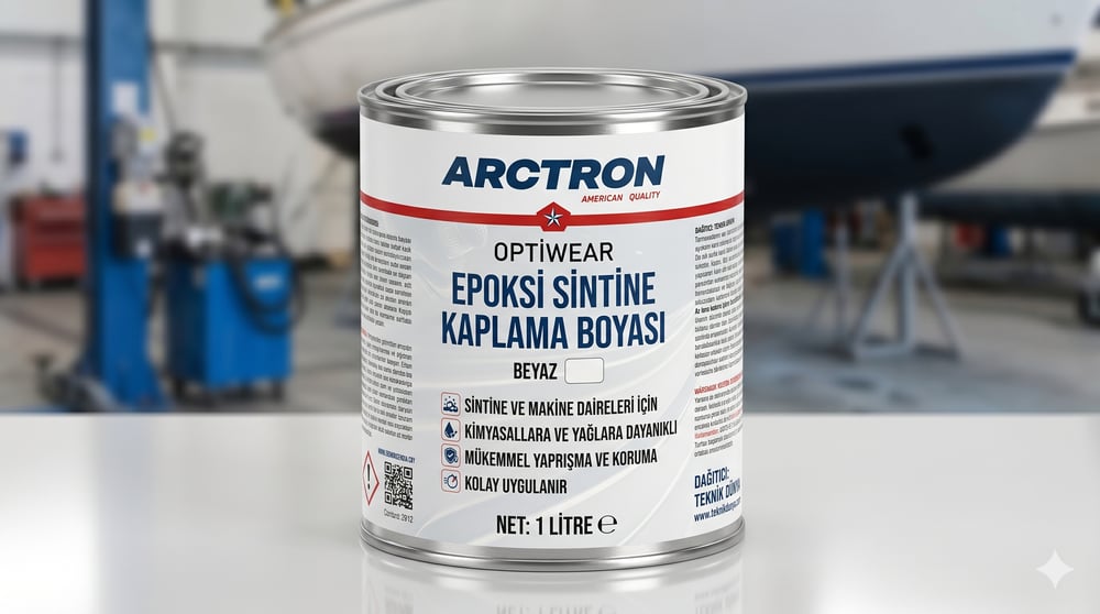 ARCTRON Optiwear Epoksi Sintine Kaplama Boyası (Beyaz)
