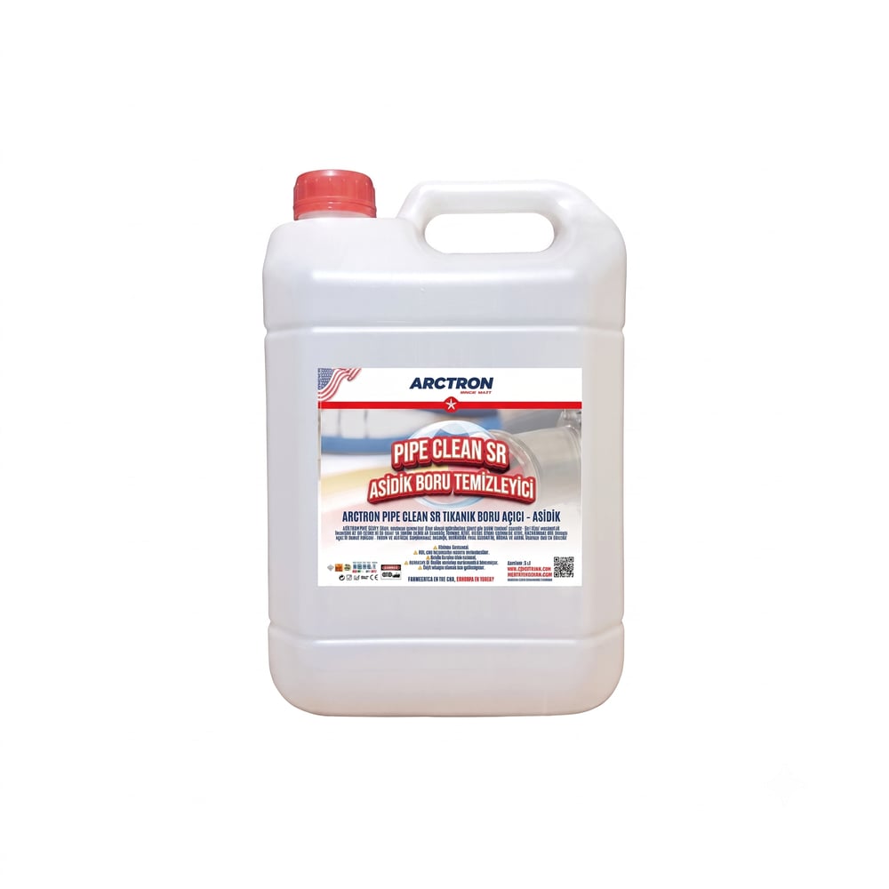ARCTRON PIPE CLEAN SR Asidik Lavabo ve Gider Açıcı - 20 KG