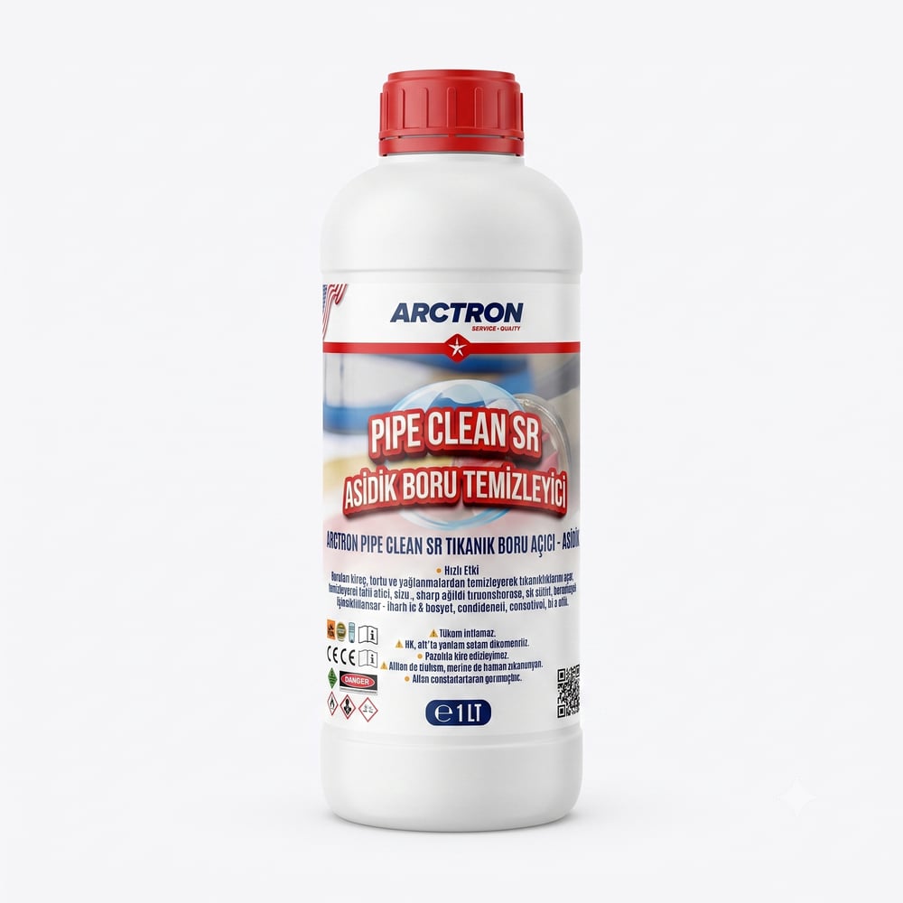 ARCTRON PIPE CLEAN SR Asidik Lavabo ve Gider Açıcı - 1 LT