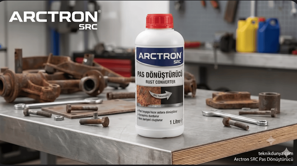 ARCTRON SRC Korozyon Pas Dönüştürücü ve Metal Astarı - 1 LT