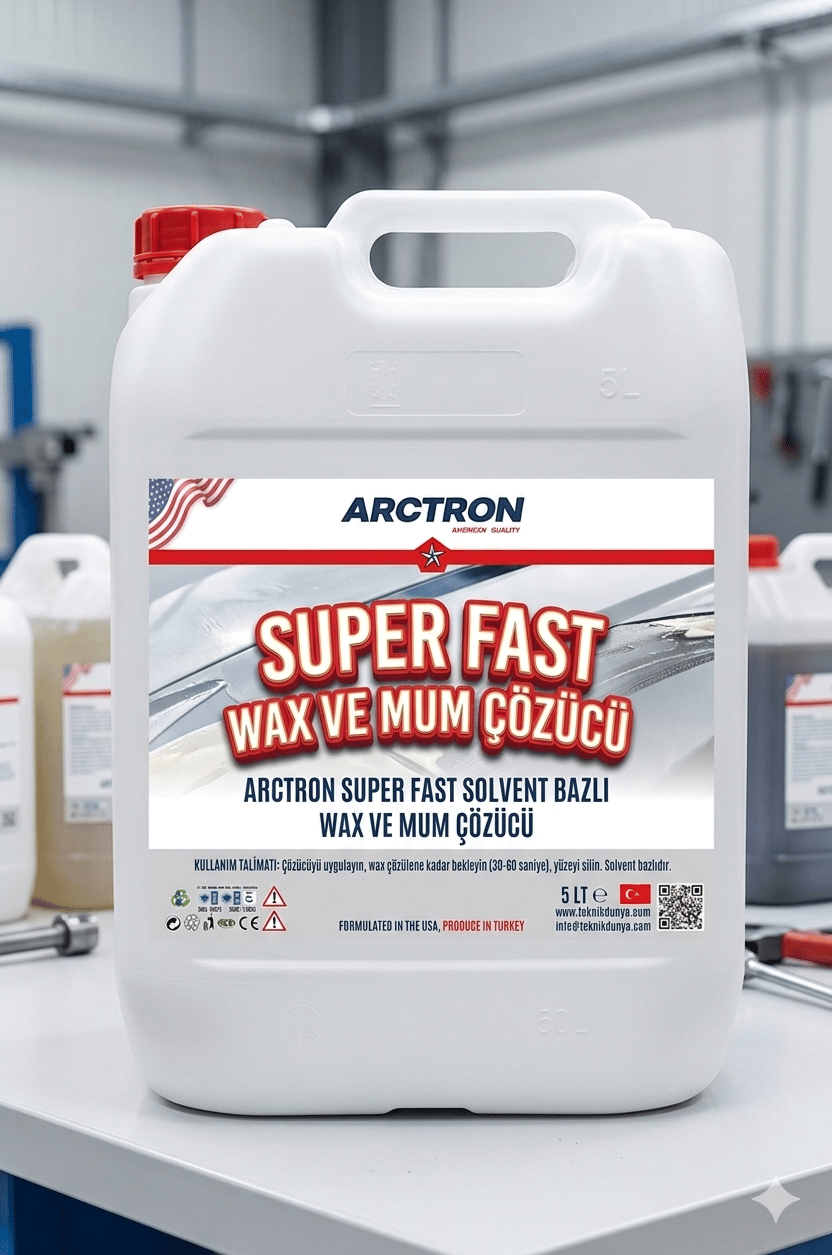 ARCTRON SÜPER FAST Solvent Bazlı Wax ve Mum Çözücü