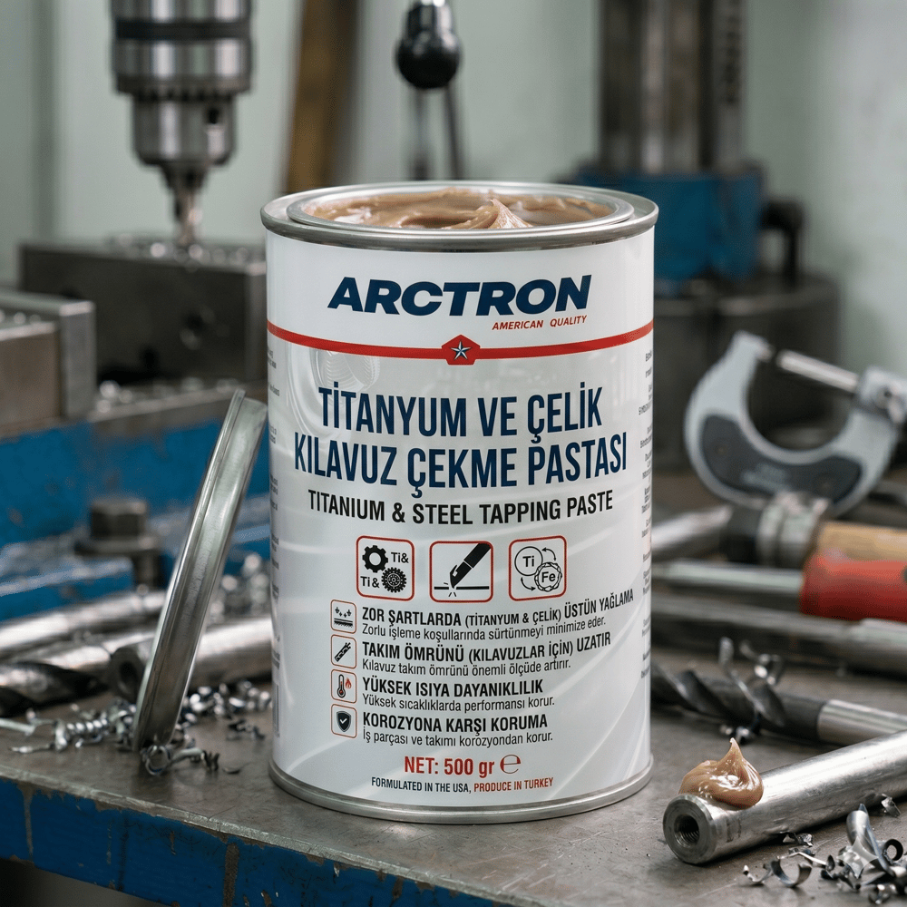 ARCTRON Titanyum ve Çelik Kılavuz Çekme Pastası 500 GR