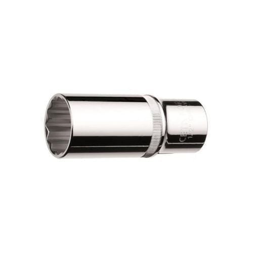 Ceta Form 1/2'' 12 Köşe (Yıldız) Derin Lokma Anahtar - 22 mm / Kartlı