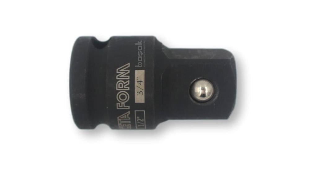 Ceta Form 1/2'' Havalı Lokma Adaptörü (D: 1/2'' < E: 3/4'') / Kartlı