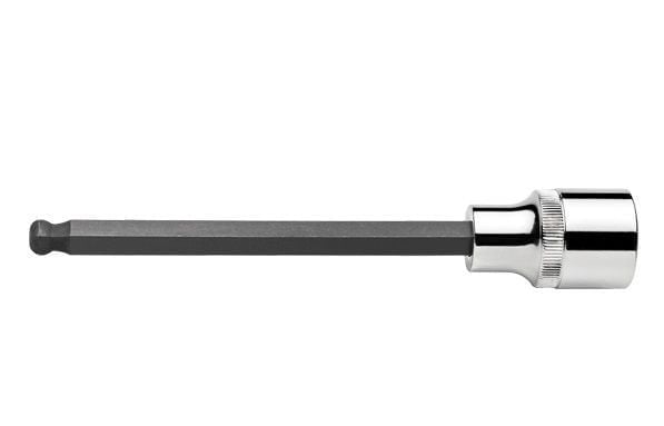 Ceta Form 1/2'' Topbaşlı Allen Uçlu Lokma (Ekstra Uzun Tip) - 5 x 140 mm / Kartlı