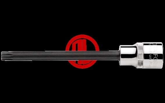 Ceta Form 1/2'' XZN Uçlu Lokma  (Ekstra Uzun Tip) - M10 x 140 mm / Kartlı