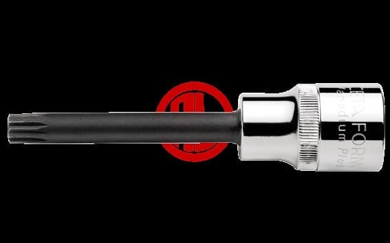 Ceta Form 1/2'' XZN Uçlu Lokma  (Uzun Tip) - M14 x 100 mm