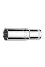 Ceta Form 1/4'' 12 Köşe (Yıldız) Derin Lokma Anahtar - 3/8''
