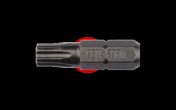 Ceta Form 1/4'' Kare Bits Uç - NO.2 x 25 mm