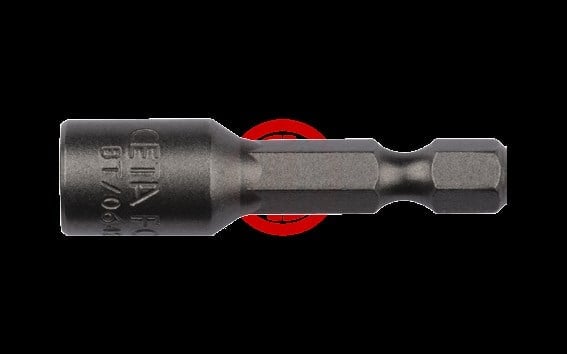 Ceta Form 1/4'' Manyetik Lokma Uç - 10 x 45 mm / Kartlı