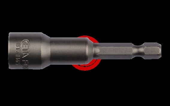 Ceta Form 1/4'' Manyetik Lokma Uç - 6.0 x 33 mm