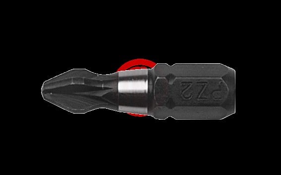 Ceta Form 1/4'' Pozidriv Bits Uç (Darbeli Kullanım) - PZ2x25 mm