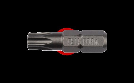 Ceta Form 1/4'' TORX Bits Uç (50'li Pakette) - T25 x 25 mm